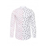 Shirt black and white