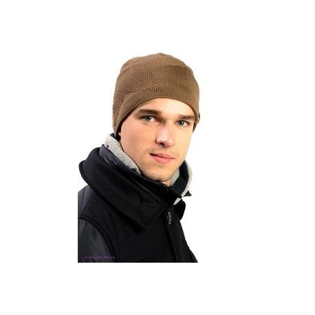 Men's cap with ear-flaps "Classic full" mink