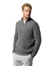 Cotton sweater with a collar-blende Tommy Hilfiger